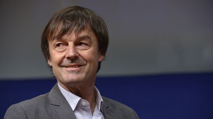 Nicolas Hulot, le 10 décembre 2015 à Paris. (ERIC PIERMONT / AFP)