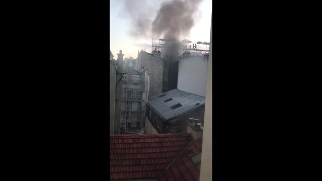 INCENDIE NEMOURS _ VIDEO AMATEUR 1