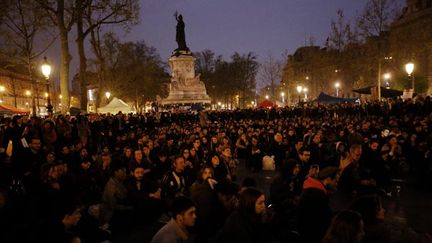 &nbsp; (En marge du rassemblement place de la République à Paris, des incidents dans la nuit samedi (illustration) © MaxPPP)