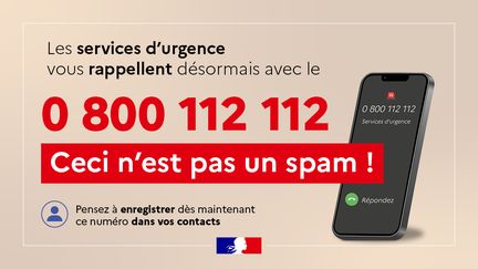 Lorsque les services d'urgence vous rappellent après un premier contact, le 0800 112 112 s'affiche sur votre téléphone. (Prefecture 971)