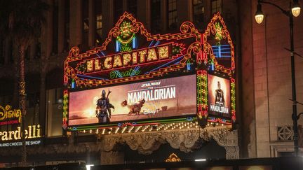 La première de "The Mandalorian", le 13 novembre 2019 à Hollywood (Californie).&nbsp; (NICK AGRO / AFP)