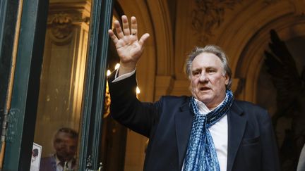 L'acteur Gérard Depardieu, le 25 juin 2018, à Bruxelles (Belgique). (THIERRY ROGE / BELGA MAG / AFP)