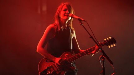 Keren Ann aux Francofolies de La Rochelle le 13 juillet 2015
 (Xavier Léoty / AFP)