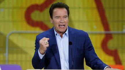 Arnold Schwarzenegger en mars 2018.
 (Damian Dovarganes/AP/SIPA)