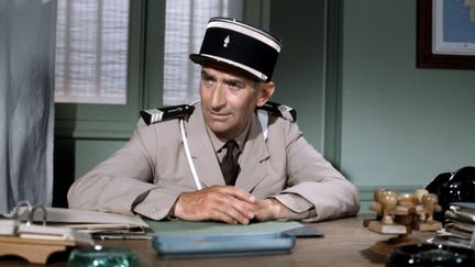 L'acteur Louis de Funès, dans le film "Le gendarme en balade", en 1970. (SOCIETE NOUVELLE DE CINEMATOGRAP / AFP)