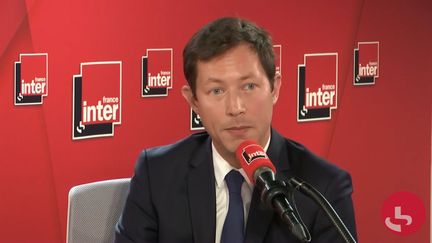 François-Xavier Bellamy, eurodéputé Les Républicains, était l'invité de France Inter jeudi 17 octobre 2019. (FRANCE INTER / RADIO FRANCE)