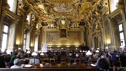 Le 130e anniversaire du Conseil supérieur de la magistrature, en 2013 à Paris. (THOMAS SAMSON / AFP)