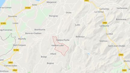 Un habitant de&nbsp;Habère-Lullin (Haute-Savoie) a reçu la montre de son père volée par les nazis il y a soixante-quinze ans.&nbsp; (GOOGLE MAPS)