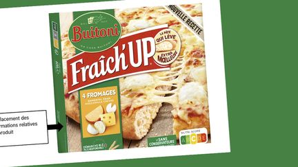 Capture écran du communiqué de Buitoni demandant le rappel de pizzas de la gamme "Fraîch'up". (BUITONI)