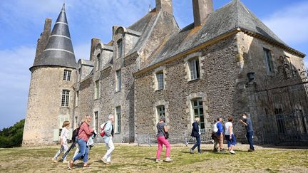 Une visite guidée d'un château près de Vitré (Ille-et-Vilaine), le 17 septembre 2021.&nbsp; (MAXPPP)