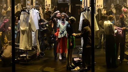 Défilé Gucci pap automne-hiver 2020-21 à la Fashion Week de Milan le 19 février 2020, en Italie (MIGUEL MEDINA / AFP)