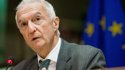 Gilles de Kerchove, le coordinateur&nbsp;de l'Union européenne&nbsp;pour la lutte contre le terrorisme, à Bruxelles, en septembre 2016. (STEPHANIE LECOCQ / EPA)