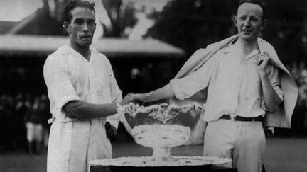 &nbsp; (Henri Cochet et William Johnston © Davis Cup/ITF)