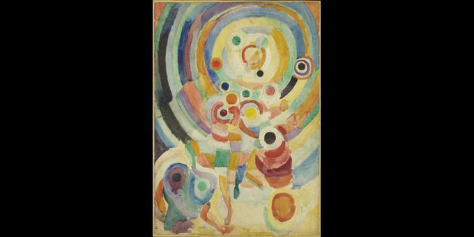 Robert Delaunay - Football, projet pour un décor de ballet
 (Robert Delaunay )