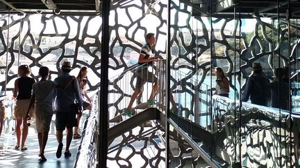 Le Musée des civilisations de l'Europe et de la Méditerranée (MuCEM) à Marseille
 (Boris Horvat / AFP)