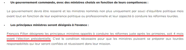 La page "renouvellement" du site de campagne de François Fillon, le 22 décembre 2016. ((FILLON2017.FR / FRANCEINFO))