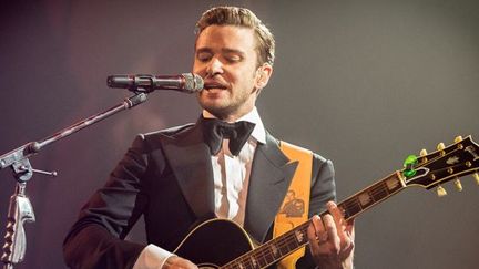 Justin Timberlake le 2 février 2013 à la Nouvelle Orléans.
 (Christopher Polk / AFP)