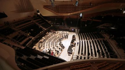 Salle Pierre Boulez à la Philharmonie de Paris (JACQUES DEMARTHON / AFP)