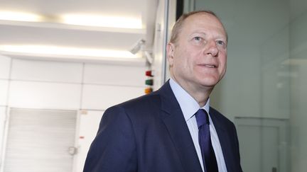 Philippe Goujon,&nbsp;vice-président de la commission Transports au Conseil de Paris, maire LR du 15e arrondissement. (FRANCOIS GUILLOT / AFP)