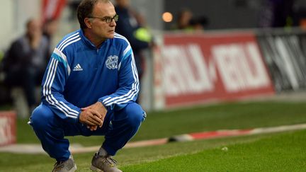 Marcelo Bielsa sous les couleurs de l'Olympique de Marseille.