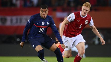 Kylian Mbappé a apporté la lumière après son entrée face à l'Autriche, en Ligue des nations, le 10 juin 2022. (FRANCK FIFE / AFP)