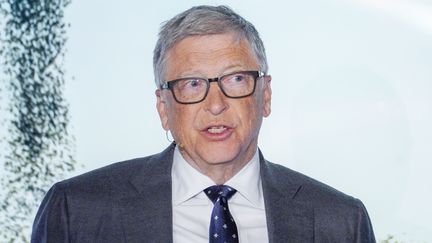 Bill Gates lors du Forum sur l'Energie à Oslo (Norvège) le 14 février 2023 (OLE BERG-RUSTEN / NTB)