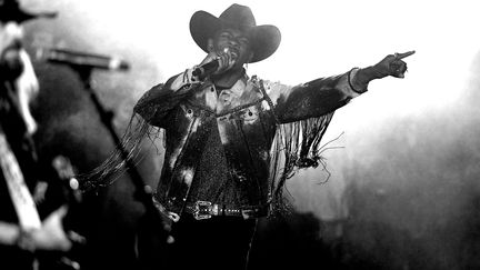 Lil Nas X sur scène au festival de country Stagecoach en Californie, le 28 avril 2019 (FRAZER HARRISON / GETTY IMAGES NORTH AMERICA)