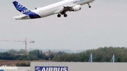 L'avionneur Airbus qui a été choisi pour ce test. (PASCAL PAVANI / AFP)