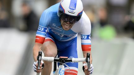 Thibaut Pinot. (FABRICE COFFRINI / AFP)