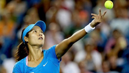 Le cri de joie de Li Na (MATTHEW STOCKMAN / GETTY IMAGES NORTH AMERICA)