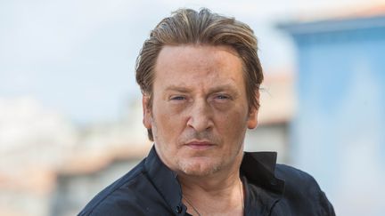 Le comédien Benoît Magimel, le 25 août 2017 au festival du film francophone d'Angoulême (Charente). (YOHAN BONNET / AFP)