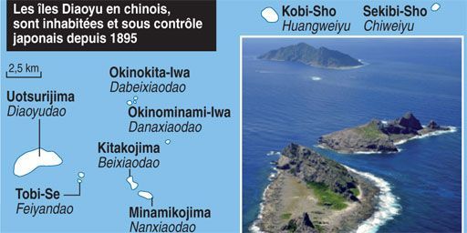 Les îles Senkaku (AFP)