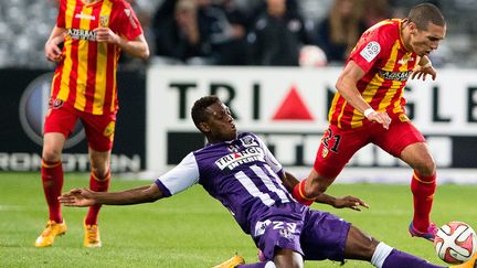 Benjamin Bourigeaud et Alharbi El Jadeyaoui jouent un match décisif pour le maintien ce samedi  (BONNIERE PASCAL / MAXPPP)