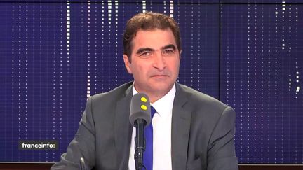 Christian JAcob, chef de file des députés Les Républicains à l'Assemblée nationale, invité de franceinfo le jeudi 26 juillet 2018.&nbsp; (FRANCEINFO / RADIOFRANCE)