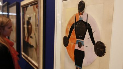 Oskar Schlemmer : exposition au Centre Pompidou Metz ("Figure")
 (Fred Marvaux / AFP)