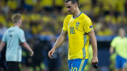 Zlatan Ibrahimovic a joué son dernier match international contre la Belgique à l'Euro 2016 (ANDREW SURMA / NURPHOTO)