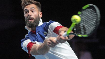 Benoît Paire côté revers (DOMINIQUE GUTEKUNST / MAXPPP)