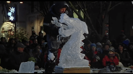 statues de glace