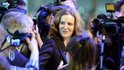 Nathalie Kosciusko-Morizet, samedi 30 mai 2015 &agrave; Paris, lors du congr&egrave;s fondateur des R&eacute;publicains. (STEPHANE DE SAKUTIN / AFP)