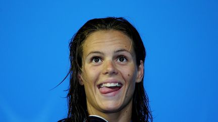 &lt;p&gt;En 2007, aux championnats du monde de&amp;nbsp;Melbourne, elle rapporte 83% des m&amp;eacute;dailles de la d&amp;eacute;l&amp;eacute;gation fran&amp;ccedil;aise. L'apog&amp;eacute;e de sa carri&amp;egrave;re, mais Laure Manaudou ne le sait pas encore.&amp;nbsp;&lt;/p&gt; (CAMERON SPENCER / GETTY IMAGES)