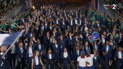 Jeux paralympiques : la parade de la délégation française