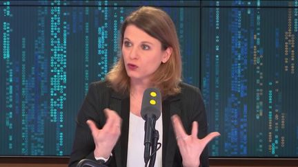 La députée LREM des Hauts-de-Seine, invitée du "8h30 politique", samedi 9 février 2019.&nbsp; (FRANCEINFO / RADIOFRANCE)