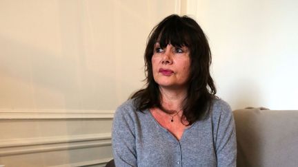 Patricia Correia,&nbsp;administratrice de l'association 13 Novembre : Fraternité et vérité, le 12 janvier 2016 à Paris. (MAXPPP)