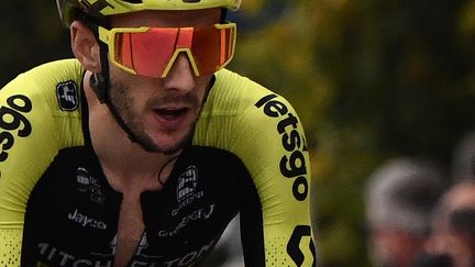 Adam Yates, l'un des leaders de la formation Mitchelton-Scott (MARCO BERTORELLO / AFP)