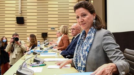 Agnès Buzyn devant la commission d'enquête de l'Assemblée nationale, le 30 juin 2020. (BERTRAND GUAY / AFP)