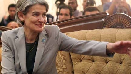 Née en 1952, Irina Bokova est l'atuelle directrice générale de l’Unesco. Elle est la première femme à diriger l'agence des Nations unies, fonction qu'elle occupe depuis le 15 novembre 2009 (ici à Bagdad, le 8 mars 2015).  
 (SABAH ARAR / AFP)