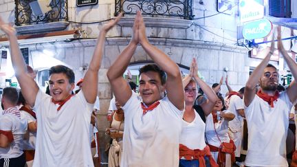 Des festayres lors des Fêtes de 2017.
 (LAURENT FERRIERE / HANS LUCAS)