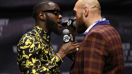 Deontay Wilder et Tyson Fury (VICTOR DECOLONGON / GETTY IMAGES NORTH AMERICA)