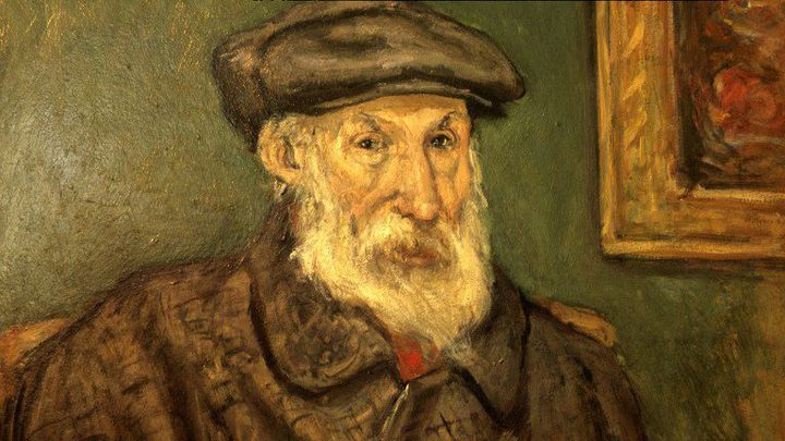 Autoportrait de Pierre-Auguste Renoir exposé au musée Renoir, Domaine des Colettes, à Cagnes-sur-mer (Alpes-Côte-d'Azur), dernière vrésidence du peintre.
 (Nicolas Thibaut / Photononstop)