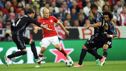 Arjen Robben sera surveillé de près pour ce quart de finale retour. (ANDREAS GEBERT / DPA)